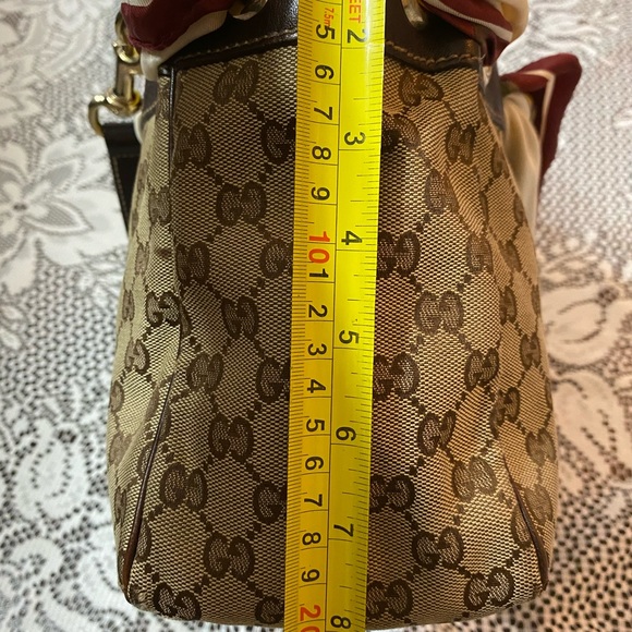 COPY - AUTHENTIC GUCCI MONOGRAM POSITANO TOTE - Picture 13 of 13